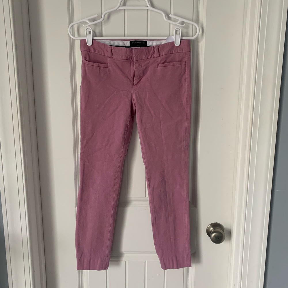 Banana Republic “Sloan” cropped pants